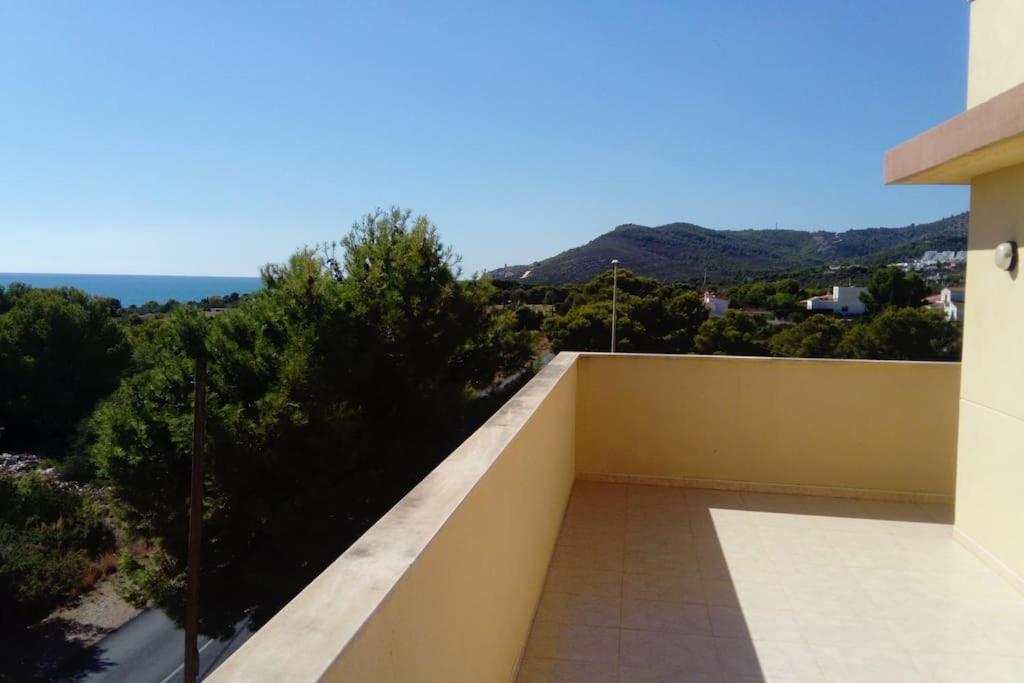 Attico Mit Meerblick Peñíscola Dış mekan fotoğraf